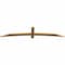 Ekena Millwork Bellingham Timber Gable Bracket, Western Red Cedar, 84"W x 17"H x 1 1/2"D x 3 1/2"F, 5/12 Pitch GBW084X17X0204BEL00SWR - alternate 2